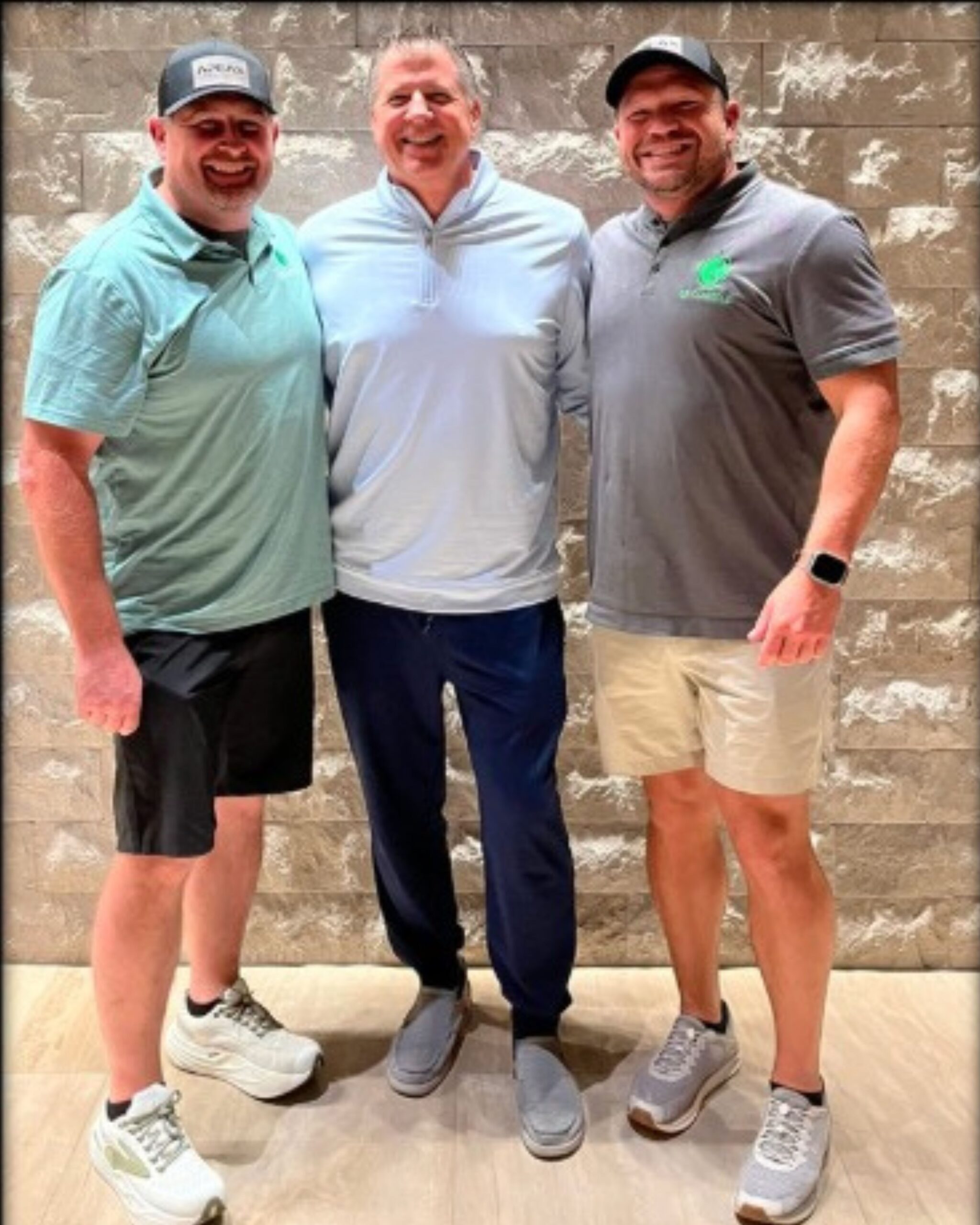 Davy Dustin Mike Stone Wall